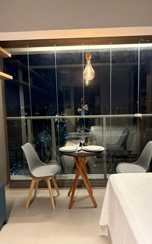 Apartamento para alugar com 22m², 1 quarto e sem vaga