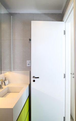 Apartamento para alugar com 65m², 2 quartos e 1 vagaBanheiro do quarto