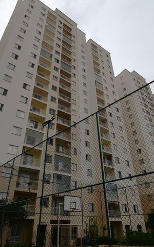 Apartamento à venda com 64m², 3 quartos e 2 vagasFachada do bloco