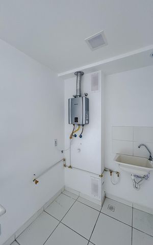 Apartamento para alugar com 36m², 2 quartos e sem vagaCozinha e Área de Serviço