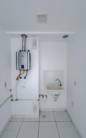 Apartamento para alugar com 36m², 2 quartos e sem vagaCozinha e Área de Serviço
