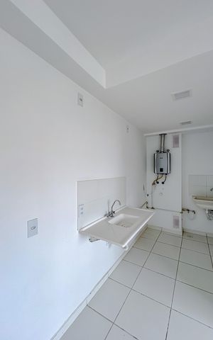 Apartamento para alugar com 36m², 2 quartos e sem vagaCozinha e Área de Serviço