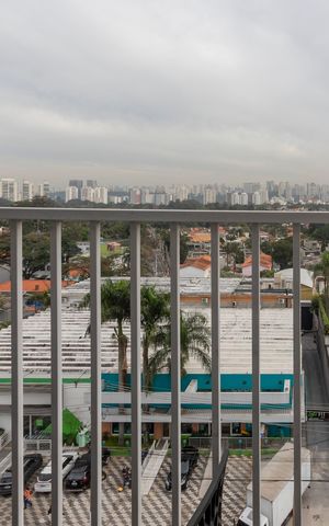 Studio para alugar com 26m², 1 quarto e sem vagaVaranda