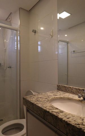 Apartamento para alugar com 45m², 2 quartos e 1 vaga Apartamento para alugar com 45m², 2 quartos e 1 vagaBanheiro