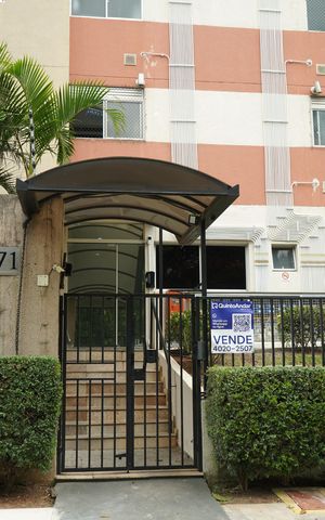 Apartamento à venda com 52m², 2 quartos e 1 vagaFachada