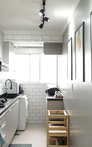 Apartamento à venda com 52m², 2 quartos e 1 vagaCozinha e Área de Serviço