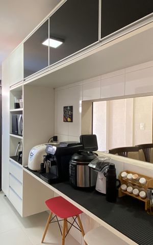 Apartamento à venda com 75m², 3 quartos e 1 vagaCozinha