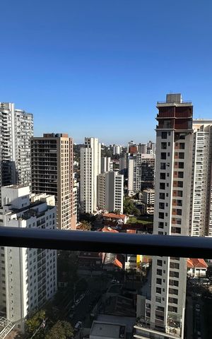 Apartamento para alugar com 42m², 1 quarto e 1 vaga