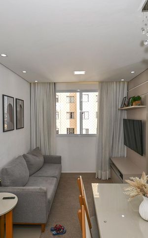 Apartamento à venda com 42m², 2 quartos e sem vagaSala