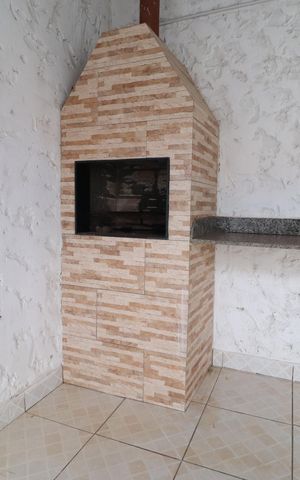 Casa de condomínio para alugar com 90m², 2 quartos e 2 vagasChurrasqueira