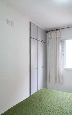 Apartamento à venda com 68m², 3 quartos e 2 vagasQuarto 2