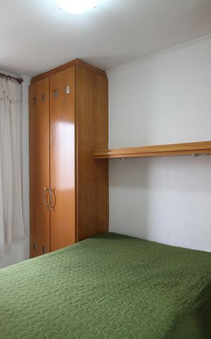 Apartamento à venda com 68m², 3 quartos e 2 vagasQuarto 2