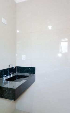 Casa à venda com 125m², 3 quartos e sem vagaBanheiro da Suíte