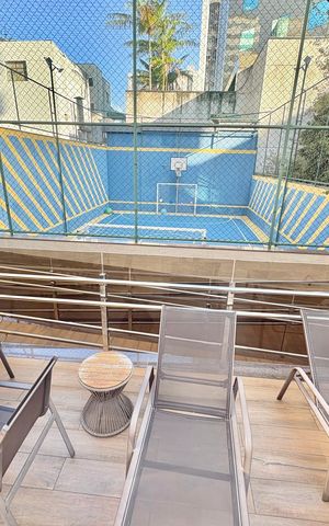 Apartamento à venda com 100m², 3 quartos e 2 vagas Apartamento à venda com 100m², 3 quartos e 2 vagasÁrea comum - Quadra