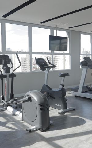 Studio para alugar com 25m², 0 quarto e sem vagaÁrea comum - Academia