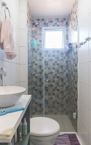 Apartamento para alugar com 67m², 2 quartos e 2 vagas Apartamento para alugar com 67m², 2 quartos e 2 vagasBanheiro da Suíte