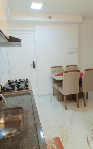 Apartamento para alugar com 44m², 2 quartos e 1 vaga