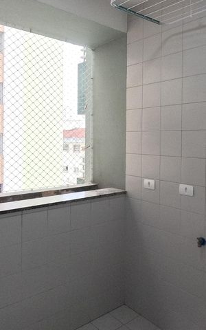 Apartamento para alugar com 119m², 2 quartos e 1 vagaÁrea da Serviço
