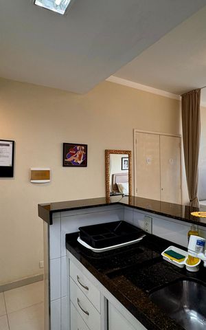 Studio para alugar com 34m², 1 quarto e sem vaga