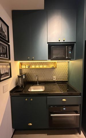 Apartamento para alugar com 35m², 1 quarto e sem vaga Apartamento para alugar com 35m², 1 quarto e sem vagaCozinha