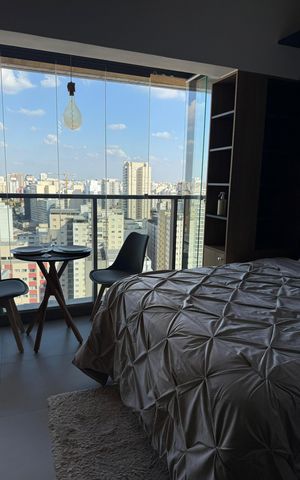 Apartamento para alugar com 35m², 1 quarto e sem vaga Apartamento para alugar com 35m², 1 quarto e sem vagaSala/Quarto