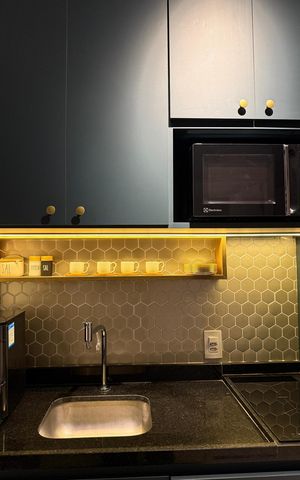 Apartamento para alugar com 35m², 1 quarto e sem vaga Apartamento para alugar com 35m², 1 quarto e sem vagaCozinha