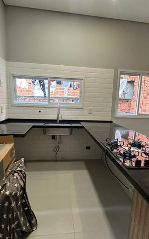 Casa para alugar com 65m², 2 quartos e 1 vaga Casa para alugar com 65m², 2 quartos e 1 vagaCozinha