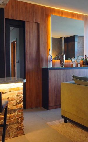 Apartamento para alugar com 105m², 3 quartos e sem vaga Apartamento para alugar com 105m², 3 quartos e sem vagaSala e cozinha