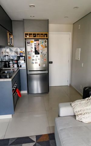 Apartamento à venda com 35m², 1 quarto e 1 vagaCozinha - Armários