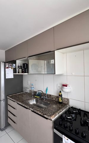 Apartamento à venda com 70m², 2 quartos e 1 vaga Apartamento à venda com 70m², 2 quartos e 1 vagaCozinha e Área de Serviço