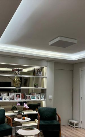Apartamento à venda com 104m², 2 quartos e 2 vagas Apartamento à venda com 104m², 2 quartos e 2 vagasSala