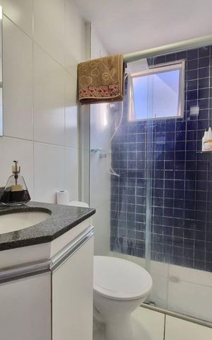 Apartamento à venda com 44m², 2 quartos e 1 vaga Apartamento à venda com 44m², 2 quartos e 1 vagaBanheiro