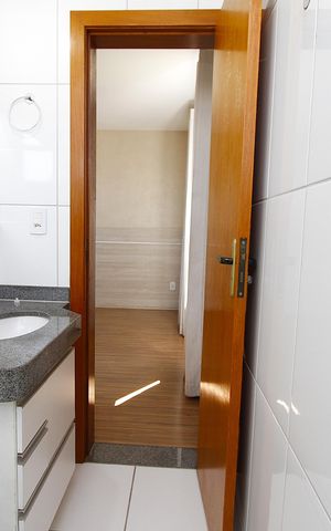 Apartamento para alugar com 64m², 3 quartos e 1 vagaBanheiro da Suíte