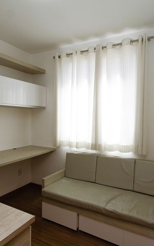 Apartamento para alugar com 64m², 3 quartos e 1 vagaQuarto 3 - Armários