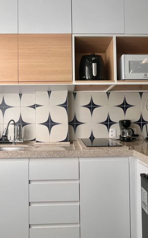Studio à venda com 27m², 1 quarto e sem vaga Studio à venda com 27m², 1 quarto e sem vagaCozinha