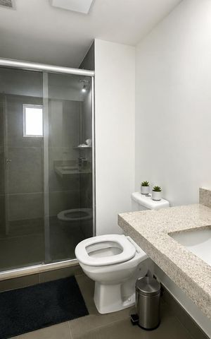 Apartamento à venda com 67m², 3 quartos e 2 vagas Apartamento à venda com 67m², 3 quartos e 2 vagasBanheiro