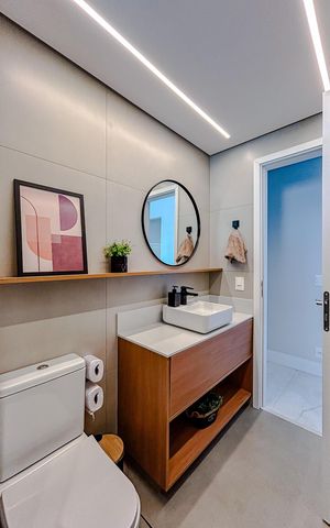 Apartamento para alugar com 105m², 2 quartos e 2 vagasBanheiro