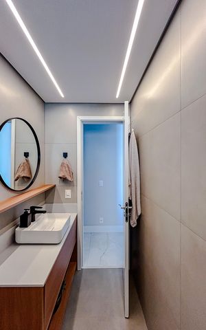 Apartamento para alugar com 105m², 2 quartos e 2 vagasBanheiro