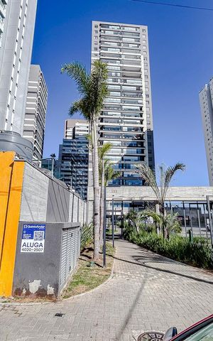 Apartamento para alugar com 105m², 2 quartos e 2 vagasFachada com Plaquinha