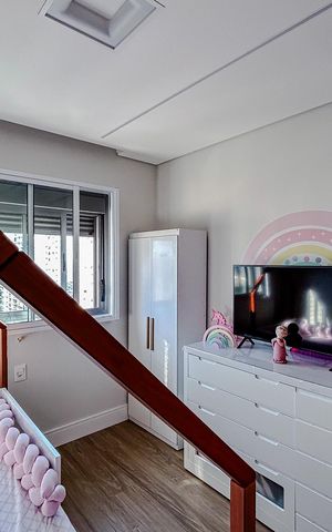 Apartamento para alugar com 105m², 2 quartos e 2 vagasQuarto 2 - Suíte