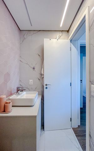 Apartamento para alugar com 105m², 2 quartos e 2 vagasBanheiro da Suíte 2