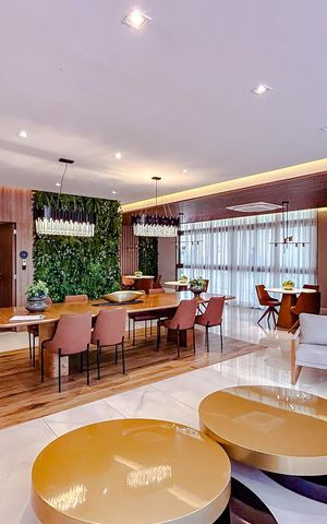 Apartamento para alugar com 105m², 2 quartos e 2 vagasÁrea comum - Salão de festas