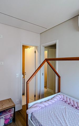 Apartamento para alugar com 105m², 2 quartos e 2 vagasQuarto 2 - Suíte