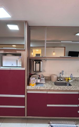 Apartamento à venda com 89m², 2 quartos e 2 vagas Apartamento à venda com 89m², 2 quartos e 2 vagasCozinha
