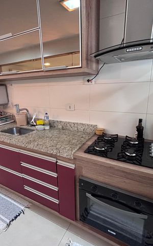 Apartamento à venda com 89m², 2 quartos e 2 vagas Apartamento à venda com 89m², 2 quartos e 2 vagasCozinha