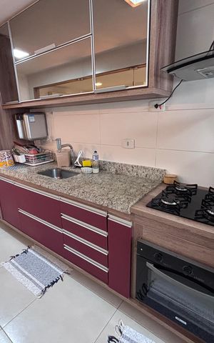 Apartamento à venda com 89m², 2 quartos e 2 vagas Apartamento à venda com 89m², 2 quartos e 2 vagasCozinha