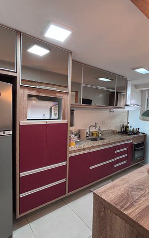 Apartamento à venda com 89m², 2 quartos e 2 vagas Apartamento à venda com 89m², 2 quartos e 2 vagasCozinha