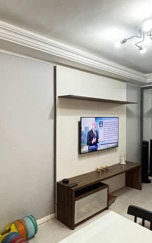 Apartamento à venda com 50m², 2 quartos e 1 vaga Apartamento à venda com 50m², 2 quartos e 1 vagaSala - Sala de Jantar