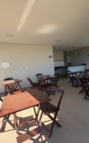 Casa de condomínio para alugar com 100m², 2 quartos e 1 vagaÁrea comum