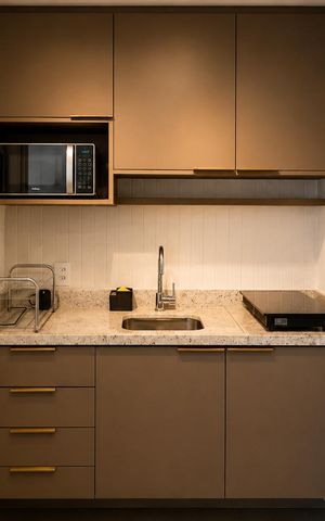 Studio para alugar com 22m², 1 quarto e sem vaga Studio para alugar com 22m², 1 quarto e sem vagaCozinha